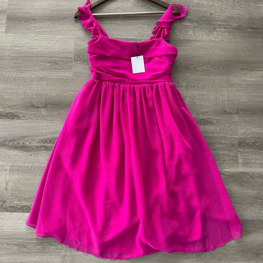 NWT Hatch Maternity Formal Dress Pink/Fuchsia